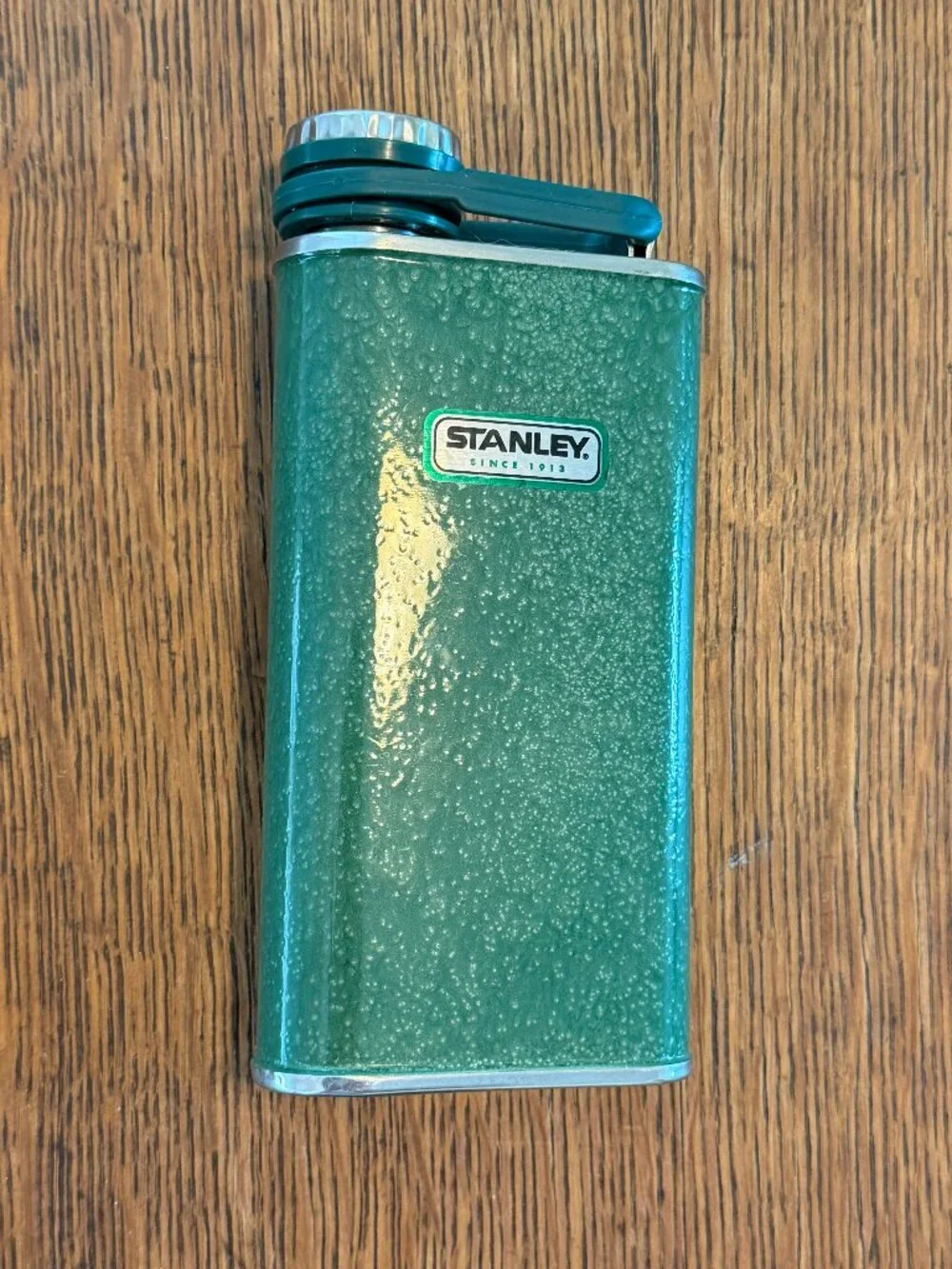 Stanley Stainless Steel Flask - 8 oz., Green